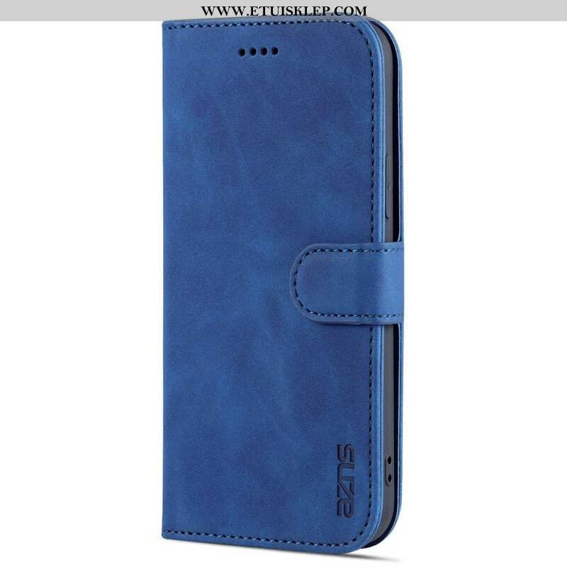 Etui Folio do iPhone 13 Pro Sztuczna Skóra Azns